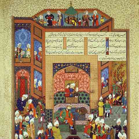 تاریخچه مختصری از هنر نگارگری 